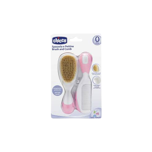 Chicco peine natural rosa