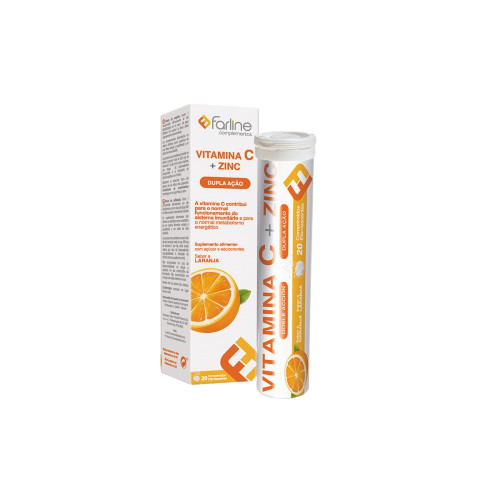 Farline Vitamina C Zinc 20 Comprimidos se trata de una solución con vitamina C para conseguir un metabolismo energético adecuado y mantener un funcionamiento del sistema inmunitario óptimo. Encontramos en su composición también Zinc que nos ayuda a fortal