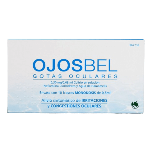 Ojosbel colirio 10 monodosis solucion 0.5 ml