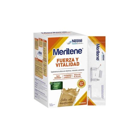 Meritene cafe descafeinado 15 sobres