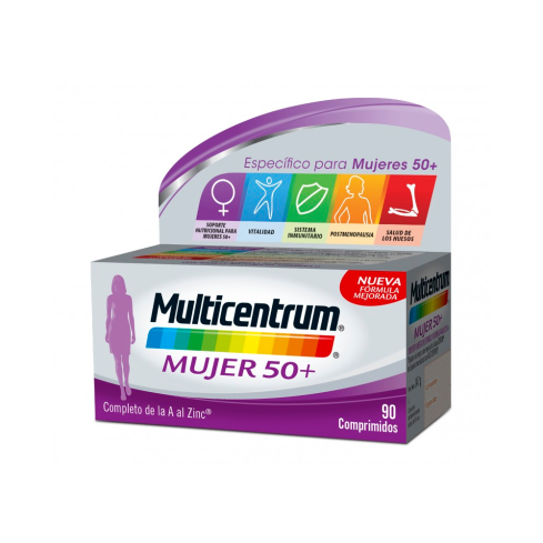 Con Tiamina, Riboflavina (Vitamina B2), Vitamina B6, Vitamina B12, Niacina, Biotina y Ácido Pantoténico que contribuyen al metabolismo energético normal. Contiene Vitamina C, Selenio y Zinc, que contribuyen al funcionamiento normal del sistema inmunitar