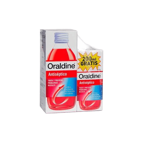 El enjuague bucal antiséptico Oraldine 400ml es un enjuague bucal que fortalecerá sus encías y retrasará el envejecimiento de sus dientes. Gracias a su formulación con hexetidina, tiene una acción bactericida y halitosis, dejándolo con un aliento agradabl