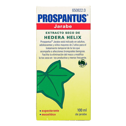 Expectorante. La hiedra tiene efectos expectorantes y antiespasmódicos, probablemente debido a su contenido de heterosida de saponina. El mecanismo por el cual trabajan es desconocido.