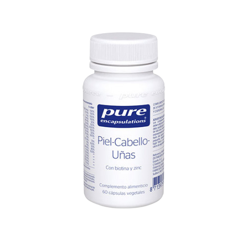 Pure Encapsulations Piel - Cabello - Uñas es una fórmula que combina sustancias puras, vitaminas y oligoelementos para nutrir en profundidad estas estructuras y mantener su salud.