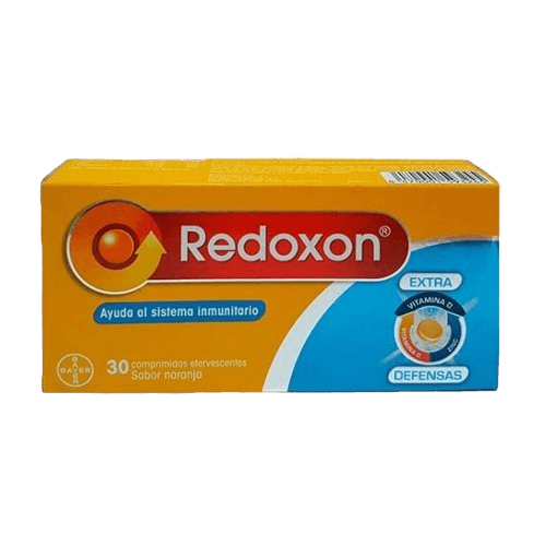 Redoxon Extra Defenses Orange Flavor 30 Tableta efervescente. Es un suplemento alimenticio hecho con una fórmula única que combina los beneficios de la vitamina C, el zinc y la vitamina D para proporcionar un extra para sus defensas.