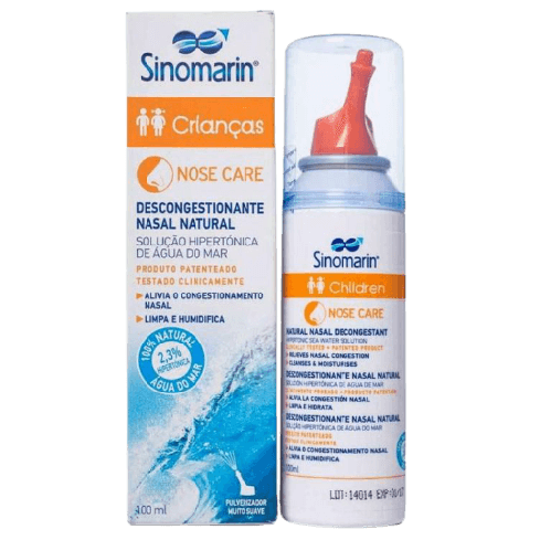 Sinomarin Niños Agua del Mar, es un tratamiento de uso pediátrico, enriquecido en agua de mar hipertónica con una alta concentración de sales de cloruro sódico, minerales y oligoelementos presentes en el mar de manera natural, que favorecen la descongesti