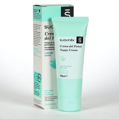 La pomada intensiva del pañal de Suavinex está especialmente diseñada para mantener la piel del bebé protegida y calmada.