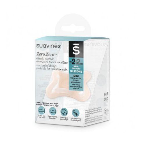 Suavinex chupete -2m silicona