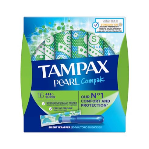 Tampax compak pearl super