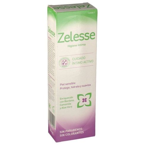 Zelesse Solución Limpiadora 250 Ml Solución limpiadora para la higiene íntima diaria. Compuesto a base de camomila, bardana y aloe vera. Protege, hidrata y suaviza las zonas vulvovaginales y perineales. Alivia las molestias. Indicaciones Indicada para muj